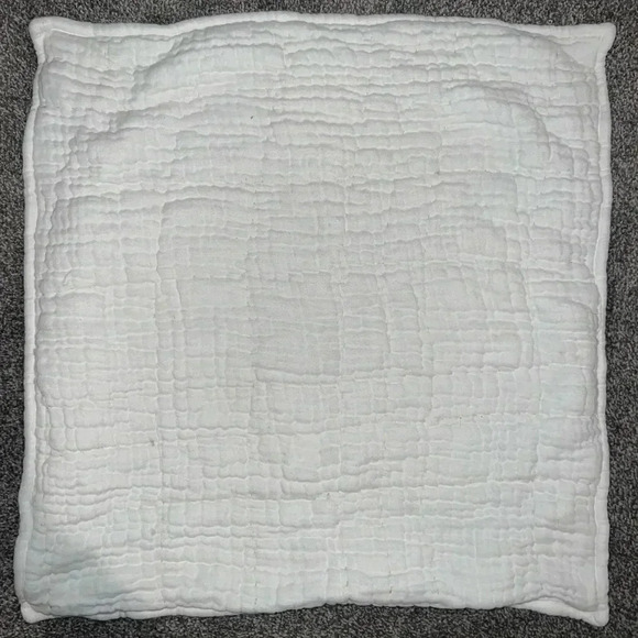 ANTHROPOLOGIE  Airy Gauze EURO Quilted Shams, Set of 2 - Picture 8 of 12